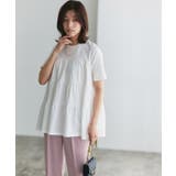 イージーケアティアードTシャツ Tシャツ ティアードデザイン | Pierrot | 詳細画像19 