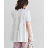 イージーケアティアードTシャツ Tシャツ ティアードデザイン | Pierrot | 詳細画像21 