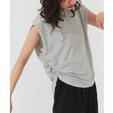 シルバー | ショルダータックラメカットソー カットソー ショルダータック | Pierrot