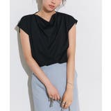 接触冷感ドレープフレンチスリーブTシャツ Tシャツ 接触冷感 | Pierrot | 詳細画像27 