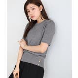 ボタンデザインケーブルニット ニット ケーブル柄 | Pierrot | 詳細画像13