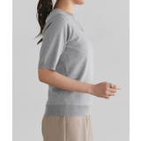 【UV ウォッシャブル】半袖ニット ニット | Pierrot | 詳細画像10 