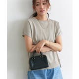 グレージュ | 接触冷感 ウォッシャブル フレンチスリーブニット | Pierrot