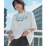 オフホワイト | 別注YALEロゴオーバーTシャツ Tシャツ オーバーシルエット | Pierrot