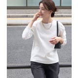 オフホワイト | カットジャカードパフスリーブプルオーバー プルオーバー ジャカード | Pierrot