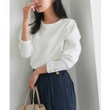 カットジャカードパフスリーブプルオーバー プルオーバー ジャカード | Pierrot | 詳細画像17 