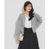 チュールデザインジップカーデ カーデ ジップ | Pierrot | 詳細画像17 