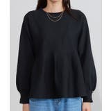 構築デザインペプラムニット ニット ペプラム | Pierrot | 詳細画像10