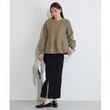 構築デザインペプラムニット ニット ペプラム | Pierrot | 詳細画像28