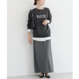 ビジューロゴデザインスウェット スウェット ビジュー | Pierrot | 詳細画像30 