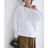 オフホワイト | [RASW]ボートネックルーズプレーティングスウェット スウェット ボートネック | Pierrot