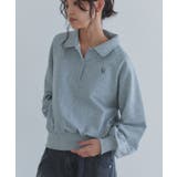 [ECLAM] ラメ入り刺繍ポロスウェット スウェット | Pierrot | 詳細画像16 