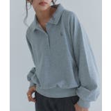 [ECLAM] ラメ入り刺繍ポロスウェット スウェット | Pierrot | 詳細画像17 