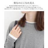 裏微起毛レイヤード風カットソー カットソー 裏微起毛 | Pierrot | 詳細画像3 