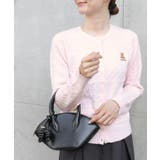 ライトピンク | ケーブルポケットニットカーディガン カーディガン ニット | Pierrot