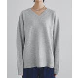 [RASW]Vネックウールミックスニット ニット Vネック | Pierrot | 詳細画像7 