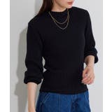 もっちりパフスリーブリブニット ニット パフスリーブ | Pierrot | 詳細画像23 