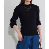 もっちりパフスリーブリブニット ニット パフスリーブ | Pierrot | 詳細画像22 