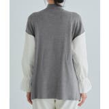 ベルト付きドッキングニット ニット ベルト付き | Pierrot | 詳細画像9 