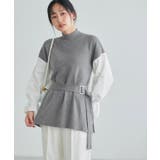 ベルト付きドッキングニット ニット ベルト付き | Pierrot | 詳細画像18 