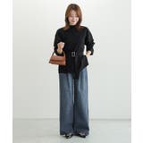 ベルト付きドッキングニット ニット ベルト付き | Pierrot | 詳細画像33 