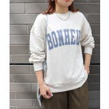 オートミール | オーバーサイズロゴスウェット スウェット オーバーサイズ | Pierrot