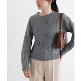 ローズモチーフニット ニット ローズ | Pierrot | 詳細画像27