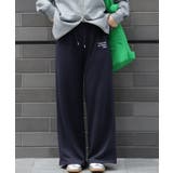 ネイビー | 刺繍スウェットパンツ パンツ スウェット | Pierrot