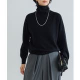 ブラック | [RASW]カシミヤタートルネックニット ニット タートル | Pierrot