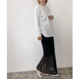 [RASW]コーマコットンベーシックロングスリーブTシャツ ロンT カジュアル | Pierrot | 詳細画像31 