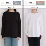 [RASW]コーマコットンベーシックロングスリーブTシャツ ロンT カジュアル | Pierrot | 詳細画像12 