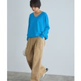 [RASW]多機能Vネックルーズニット ニット Vネック | Pierrot | 詳細画像16 