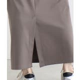 ストレスフリーな着心地ストレッチIラインスカート ストレッチ 光沢感 | Pierrot | 詳細画像12 