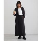 ストレスフリーな着心地ストレッチIラインスカート ストレッチ 光沢感 | Pierrot | 詳細画像25 