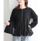 【UV 花粉対策】バルーンペプラムブルゾン 実用性 | Pierrot | 詳細画像17 