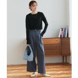袖シャーリングシアーロングスリーブTシャツ デザイントップス 袖コンシャス | Pierrot | 詳細画像20
