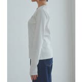 [RASW]ヘンリーネックテレコリブカットソー 着心地 Vネック | Pierrot | 詳細画像7 