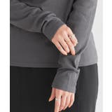 ドレープデザインテレコリブカットソー 肌 馴染み | Pierrot | 詳細画像5