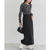 ドレープデザインテレコリブカットソー 肌 馴染み | Pierrot | 詳細画像27