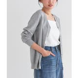 【UV ウォッシャブル】Vネックカーディガン 伸縮性 | Pierrot | 詳細画像23 