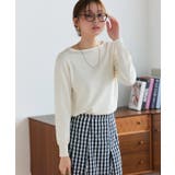 【UV ウォッシャブル】ネックが選べるニット 伸縮性 | Pierrot | 詳細画像31 