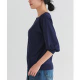 【UV ウォッシャブル】バルーンスリーブニット 伸縮性 | Pierrot | 詳細画像10 