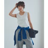 【Akaneさんコラボアイテム】[RASW]テレコリブタンクトップ 静電気 毛玉 | Pierrot | 詳細画像20 