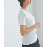 【Akaneさんコラボアイテム】[RASW]テレコリブTシャツ 静電気 毛玉 | Pierrot | 詳細画像22 