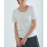 【Akaneさんコラボアイテム】[RASW]テレコリブTシャツ 静電気 毛玉 | Pierrot | 詳細画像20 