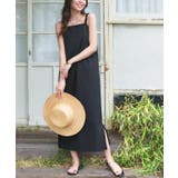 ブラック | 【ラッシュガード】キャミワンピース 紫外線 接触冷感 | Pierrot