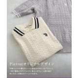 配色デザインポロニット ポロニット U | Pierrot | 詳細画像3