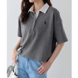 杢チャコール | 【U S POLO | Pierrot