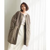 ボア×薄中綿キルティングリバーシブルコート コート キルティング ボア | Pierrot | 詳細画像19