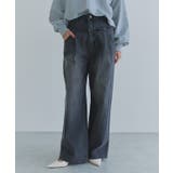 [ECLAM] フリンジデザインデニムパンツ デニム | Pierrot | 詳細画像22 